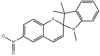Spiro[2H-1-benzothiopyran-2,2'-[2H]indole], 1',3'-dihydro-1',3',3'-trimethyl-6-nitro-