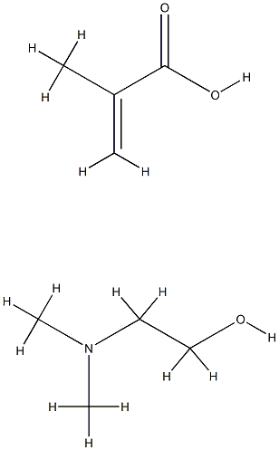 methacrylic acid, compound with 2-(dimethylamino)ethanol (1:1)