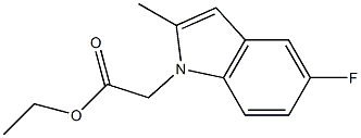 ethyl 2-(5-fluoro-2-Methyl-1H-indol-1-yl)acetate
