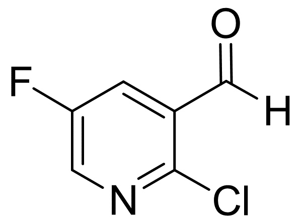 3-Pyridinecarboxaldehyde, 2-chloro-5-fluoro-