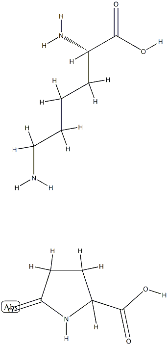 5-oxo-DL-proline, compound with L-lysine (1:1)