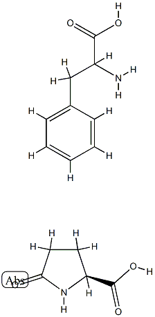 5-oxo-L-proline, compound with 3-phenyl-DL-alanine (1:1)