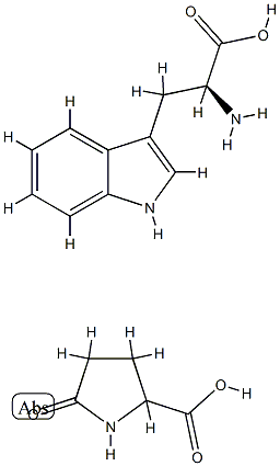 L-tryptophan, compound with 5-oxo-DL-proline (1:1)