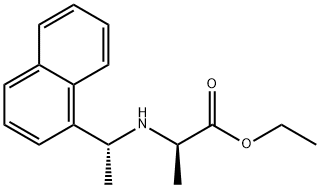 D-Alanine, N-[(1R)-1-(1-naphthalenyl)ethyl]-, ethyl ester