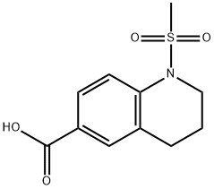 1-mesyl-3,4-dihydro-2H-quinoline-6-carboxylic acid