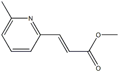 2-Propenoic Acid, 3-(6-Methyl-2-Pyridinyl)-, Methyl Ester