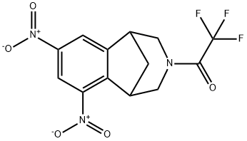 Ethanone, 2,2,2-trifluoro-1-(1,2,4,5-tetrahydro-6,8-dinitro-1,5-methano-3H-3-benzazepin-3-yl)-