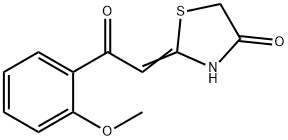 2-[2-(2-甲氧基苯基)-2-氧代亚乙基]-1,3-噻唑啉-4-酮