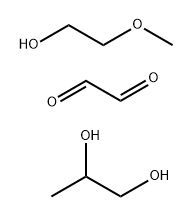 Ethanedial, reaction products with 2-methoxyethanol and propylene glycol