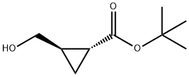 Cyclopropanecarboxylic acid, 2-(hydroxymethyl)-, 1,1-dimethylethyl ester, trans- (9CI)