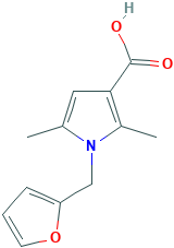1-(呋喃-2-基甲基)-2,5-二甲基-吡咯-3-甲酸