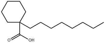 Cyclohexanecarboxylic acid, 1-octyl-