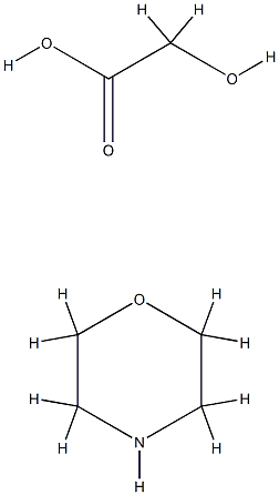 glycolic acid, compound with morpholine(1:1)
