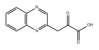 2-oxo-3-(quinoxalin-2-yl)propanoic acid