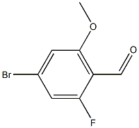4-broMo-2-fluoro-6-Methoxybenzaldehyde