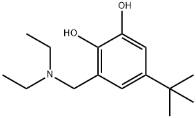 3-[(diethylamino)methyl]-5-(1,1-dimethylethyl)-1,2-Benzenediol