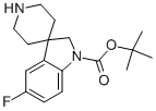 TERT-BUTYL 5-FLUOROSPIRO[INDOLINE-3,4'-PIPERIDINE]-1-CARBOXYLATE