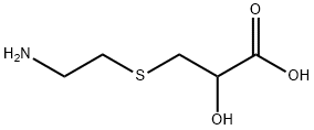 Propanoic acid, 3-[(2-aminoethyl)thio]-2-hydroxy-