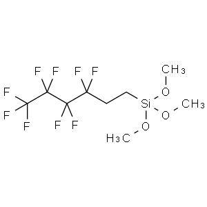 Nonafluoro-1,1,2,2-tetrahydrohexyltrimethoxysilane