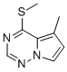 5-methyl-4-(methylthio)pyrrolo[1,2-f][1,2,4]triazine