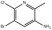 5-溴-6-氯-2-甲基吡啶-3-胺