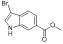 1H-Indole-6-carboxylic acid, 3-bromo-, methyl ester