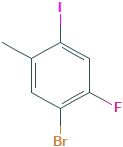 1-溴-2-氟-4-碘-5-甲基苯