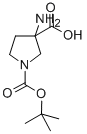 3-amino-1-[(2-methylpropan-2-yl)oxycarbonyl]pyrrolidine-3-carboxylic acid
