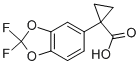 1-(2,2-二氟苯并二氧杂环戊烯-5-基)环丙烷羧酸