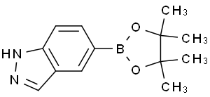5-(4,4,5,5-四甲基-1,3,2-二杂氧戊硼烷-2-基)-1H-吲唑