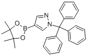 4-(4,4,5,5-Tetramethyl-[1,3,2]dioxaborolan-2-yl)-1-trityl-1H...
