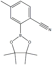 4-Methyl-2-(4,4,5,5-tetraMethyl-1,3,2-dioxaborolan-2-yl)-benzonitrile