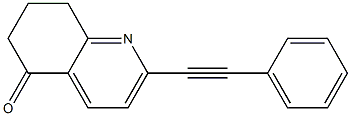 2-(苯乙炔基)-7,8-二氢喹啉-5(6H)-酮