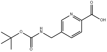 5-(((叔丁氧羰基)氨基)甲基)吡啶甲酸