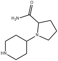 1-Piperidin-4-yl-pyrrolidine-2-carboxylic acid amide