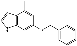1H-Indole, 4-methyl-6-(phenylmethoxy)-