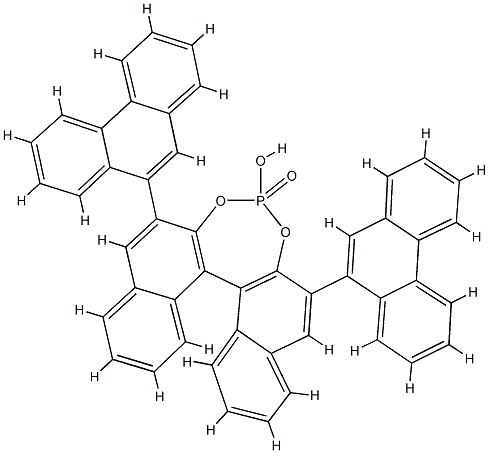 (11BR)-2,6-二-9-菲基-4-羟基-二萘并[2,1-D:1′,2′-F][1,3,2]二磷杂庚英-4-氧化物