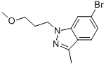 1H-Indazole,6-bromo-1-(3-methoxypropyl)-3-methyl-