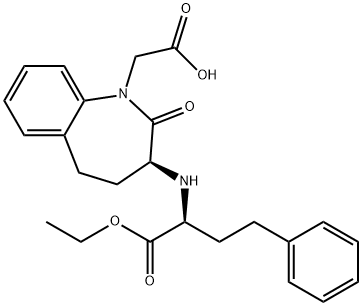[(3R)-3-{[(2S)-1-ethoxy-1-oxo-4-phenylbutan-2-yl]amino}-2-oxo-2,3,4,5-tetrahydro-1H-1-benzazepin-1-yl]acetic acid