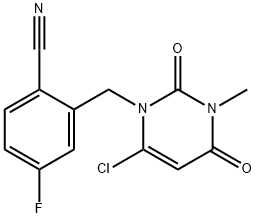 2-[(6-Chloro-3,4-dihydro-3-Methyl-2,4-dioxo-1(2H)-pyriMidinyl)Methyl]-4-fluorobenzonitrile