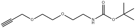 丙炔-二聚乙二醇-氨基叔丁酯