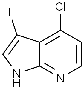 1H-Pyrrolo[2,3-b]pyridine, 4-chloro-3-iodo-