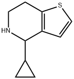 Thieno[3,2-c]pyridine, 4-cyclopropyl-4,5,6,7-tetrahydro-