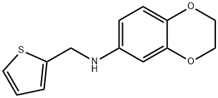 1,4-Benzodioxin-6-amine, 2,3-dihydro-N-(2-thienylmethyl)-