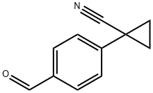 1-(4-formylphenyl)cyclopropane-1-carbonitrile