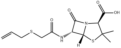 (6R)-6-[N-[2-(Allylthio)acetyl]amino]penicillanic acid