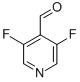 4-Pyridinecarboxaldehyde, 3,5-difluoro-