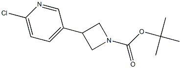 TERT-BUTYL 3-(6-CHLOROPYRIDIN-3-YL)AZETIDINE-1-CARBOXYLATE