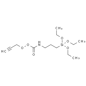[3-(Triethoxysilyl)propyl]carbamic Acid Propargyl Ester