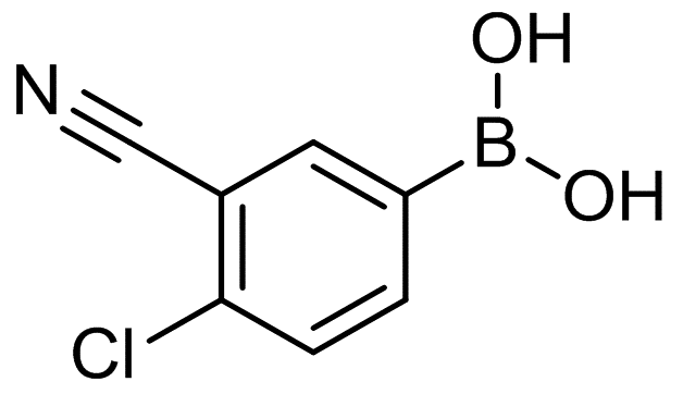 4-氯-3-氰基苯基硼酸 4-氯-3-腈基苯硼酸 4-氯-3-氰基苯硼酸